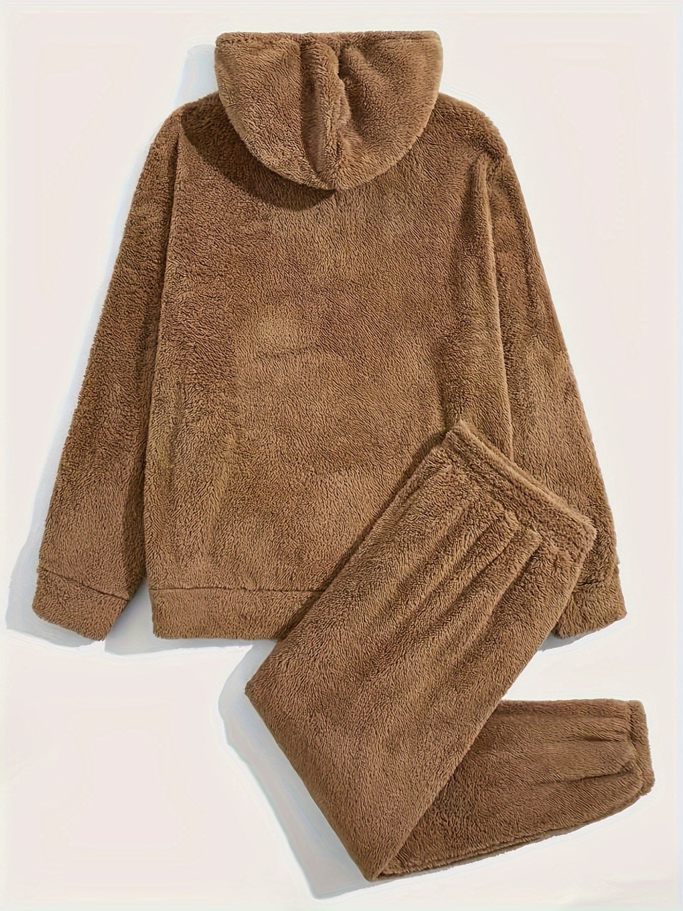 Lorenzo – Heren 2-Delige Teddy Fleece Pyjama Set