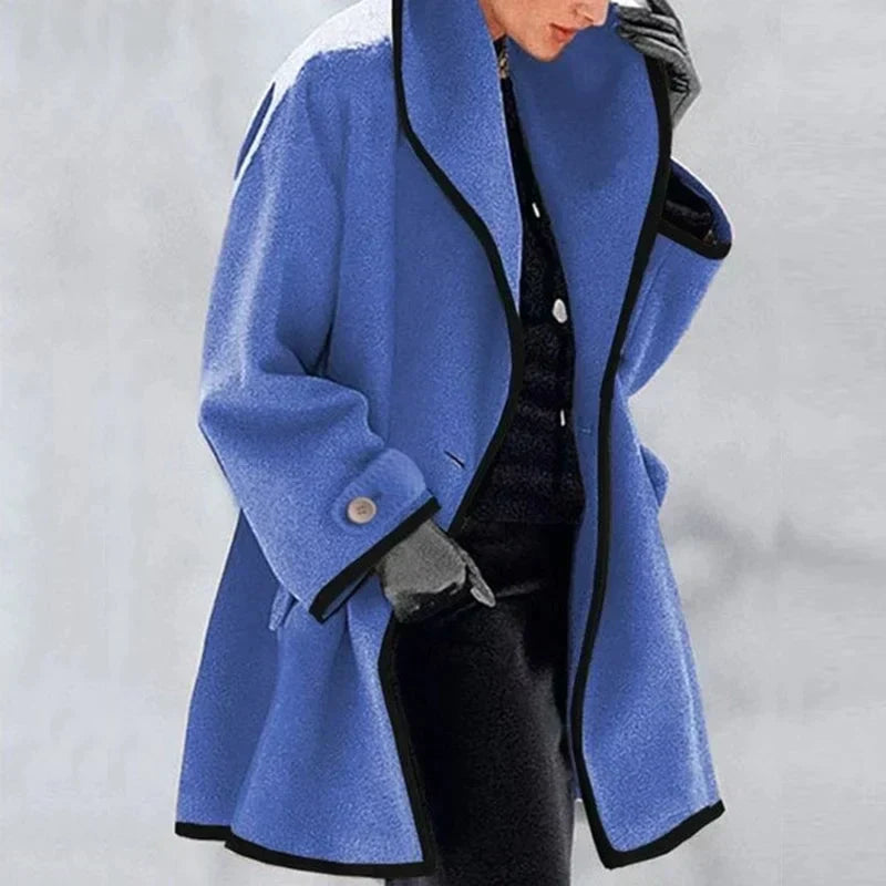 Chelsea – Stijlvolle Dames Winter Demi Trenchcoat