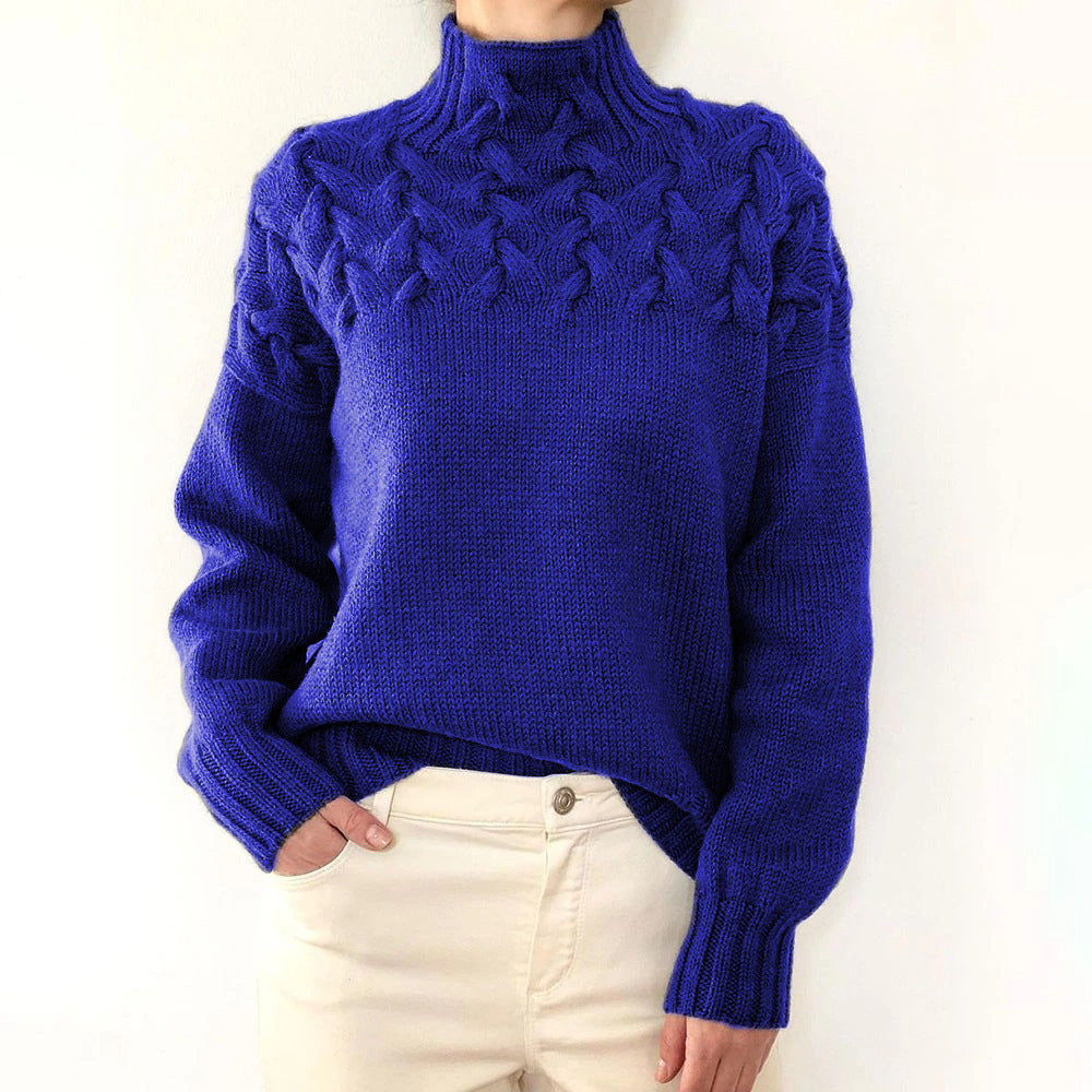Elena – Warme Gebreide Dames Coltrui