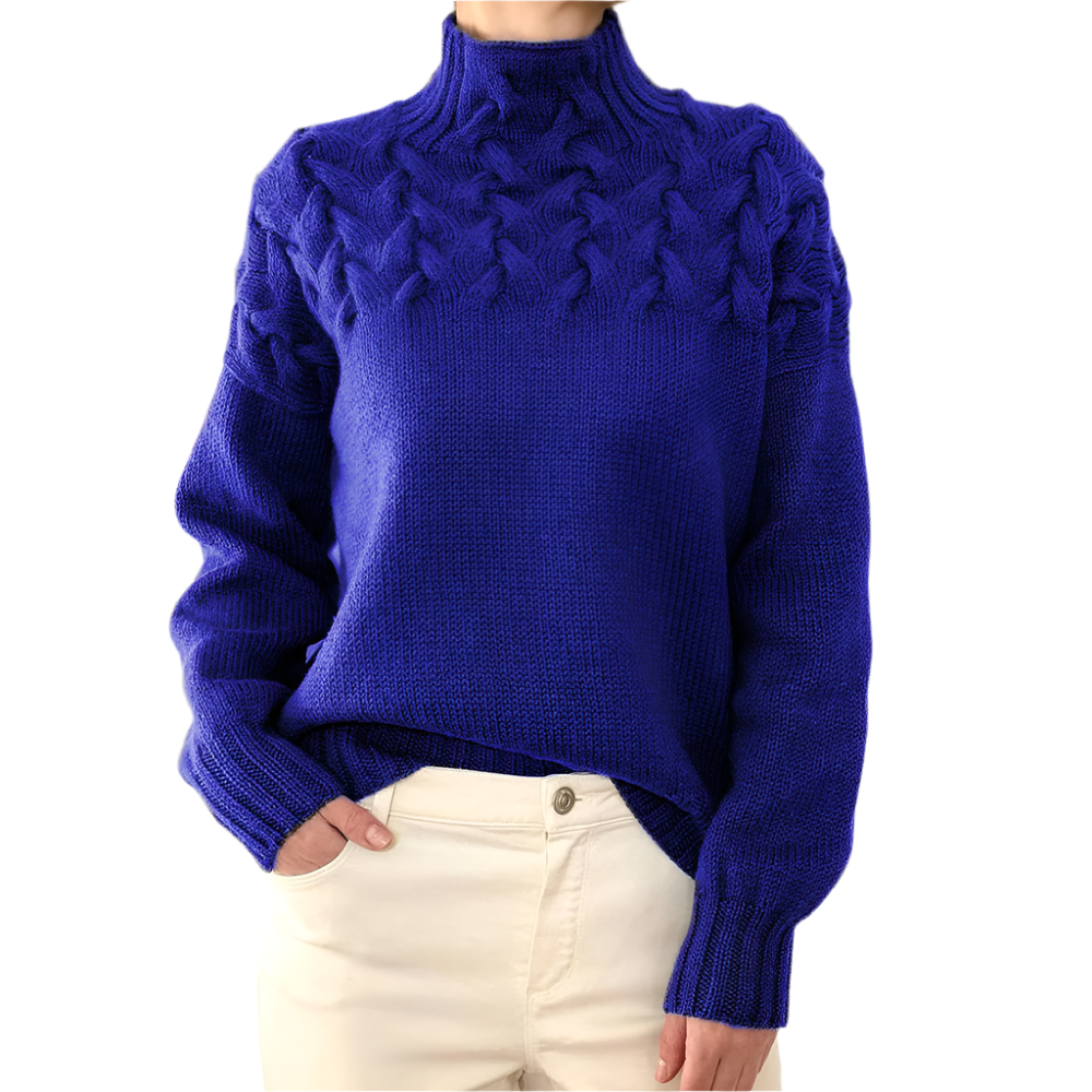 Elena – Warme Gebreide Dames Coltrui