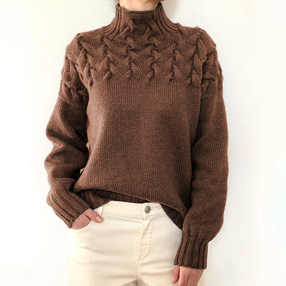 Elena – Warme Gebreide Dames Coltrui