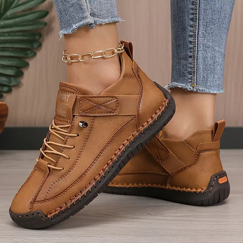 Althea – Lichtgewicht Dames Leren Sneakers voor Elke Dag