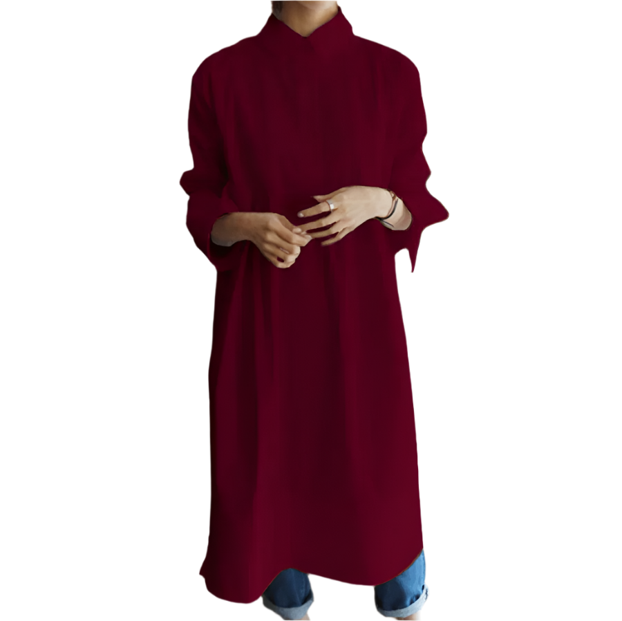 Sofia – Oversized Dames Shirtjurk