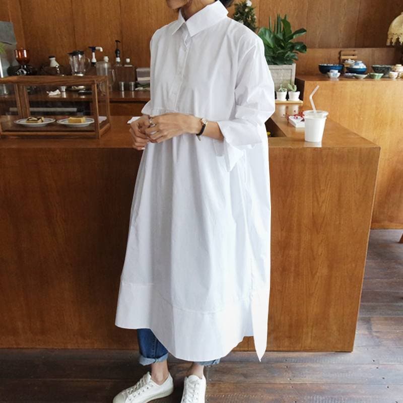 Sofia – Oversized Dames Shirtjurk