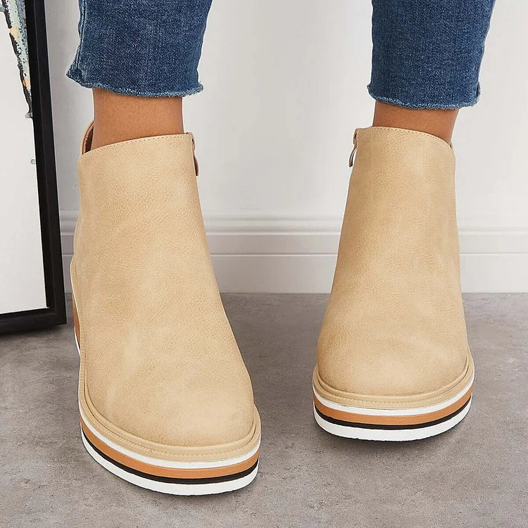 Casey – Dames PU Leren Comfortschoenen