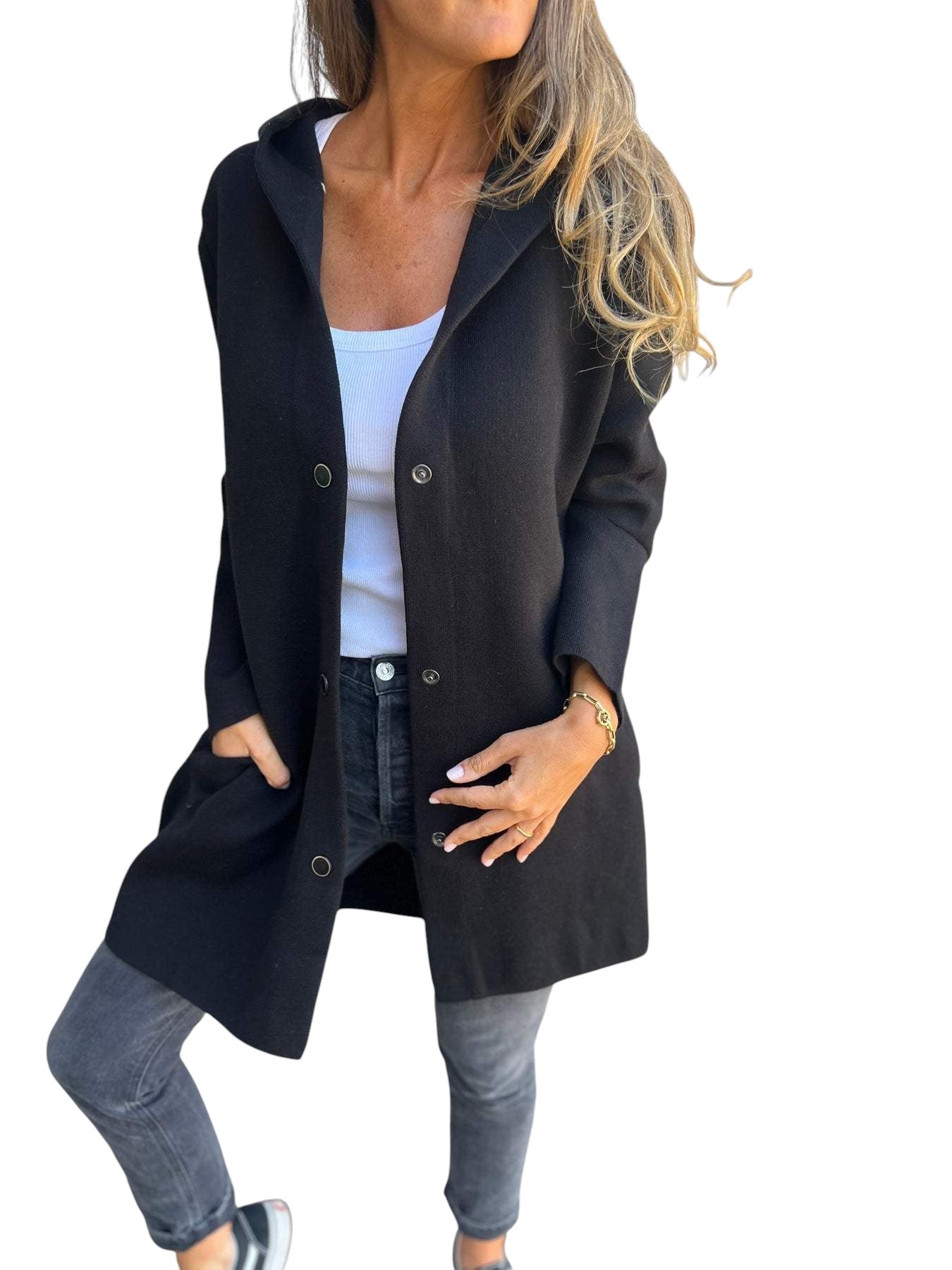 Aurelia – Dames Jas met Capuchon voor Stijlvol Comfort