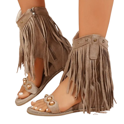 Georgia – Dames Sandalen met Franjes