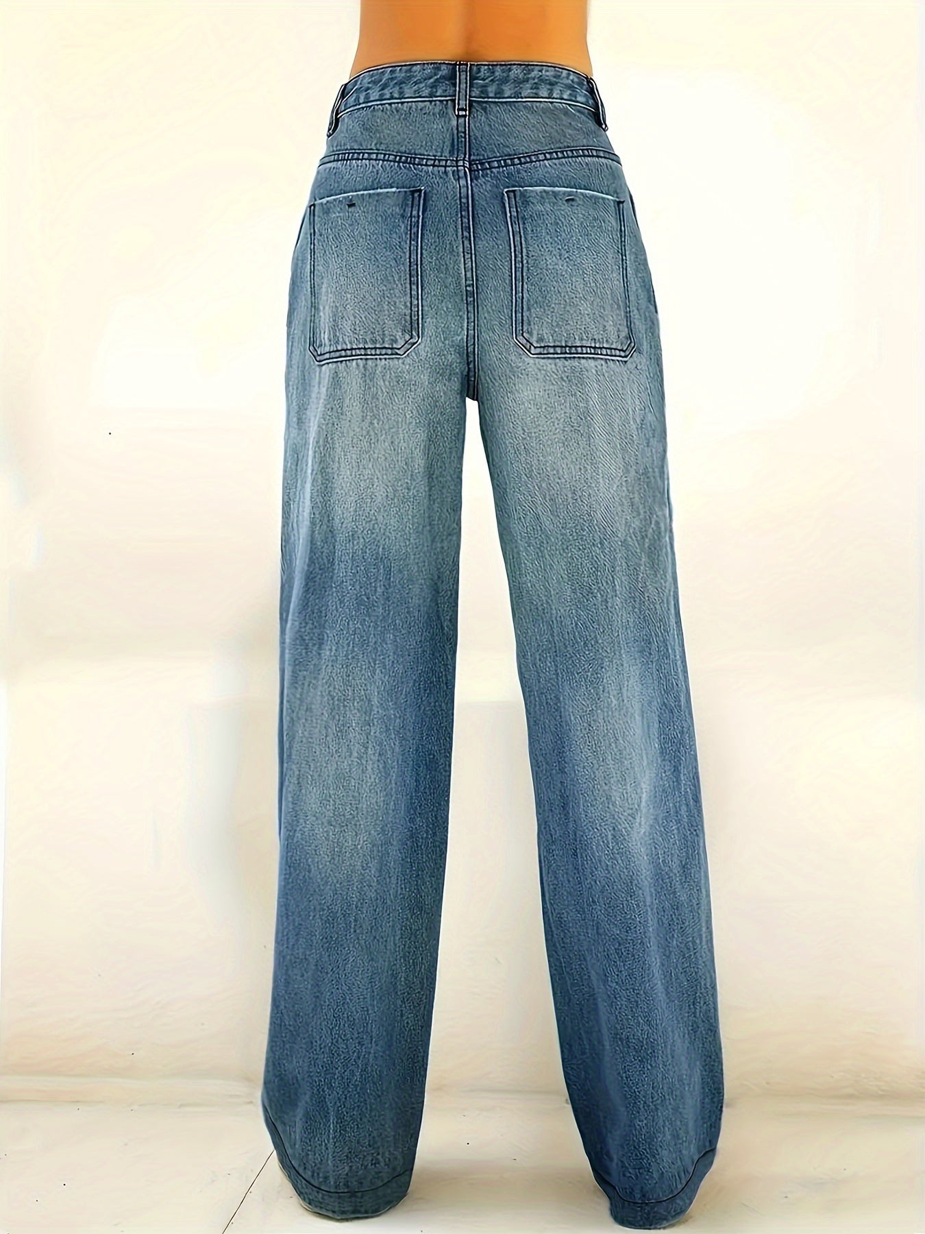 Dianne – Comfortabele Dames Jeans met Wijde Pijpen