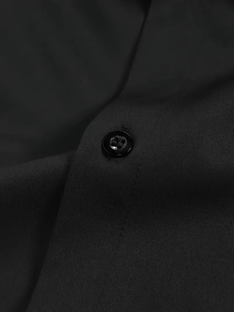 Larry – Slim Fit Heren Overhemd met Lange Mouwen
