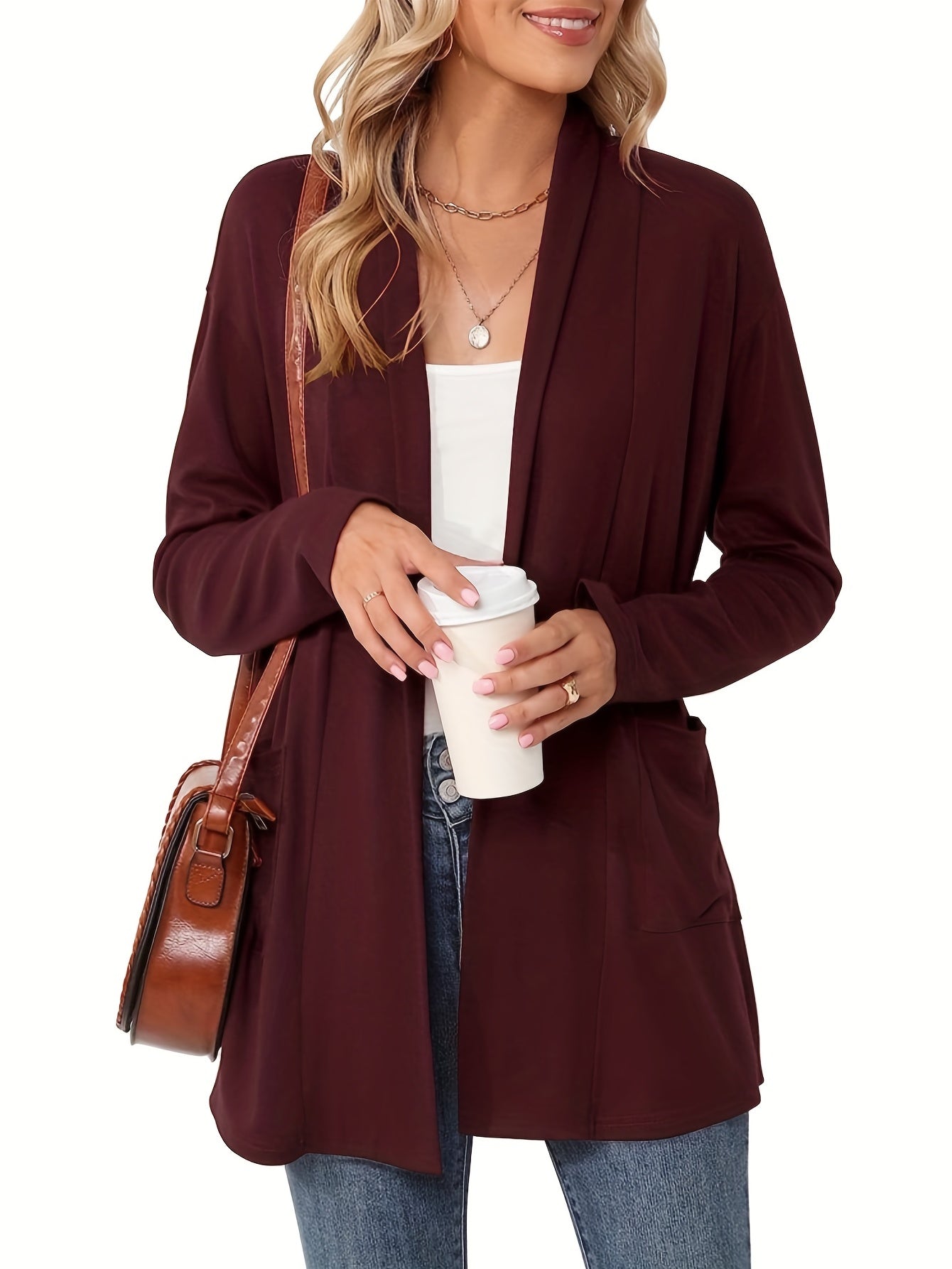 Elena – Klassieke Gebreide Dames Cardigan