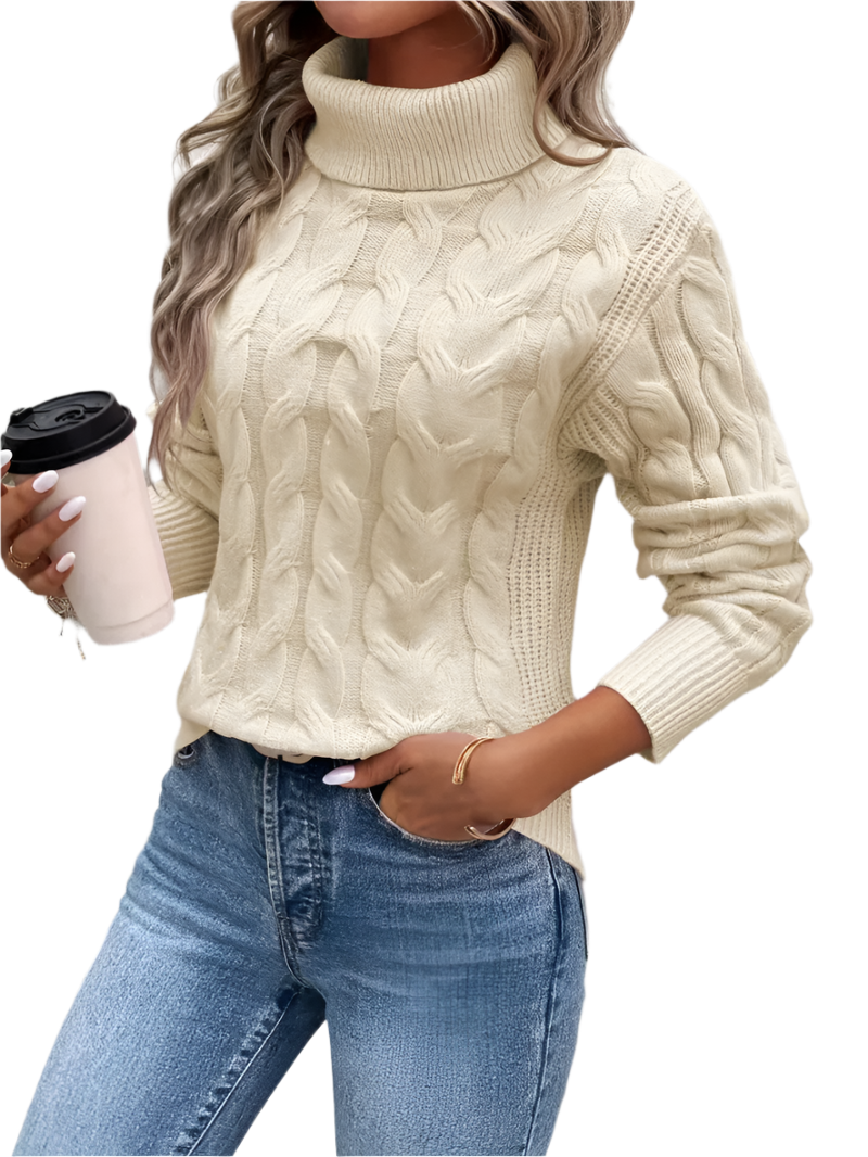 Giulia – Warme Gebreide Dames Coltrui voor de Winter