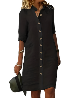 Giulia – Casual Midi Jurk voor Dames
