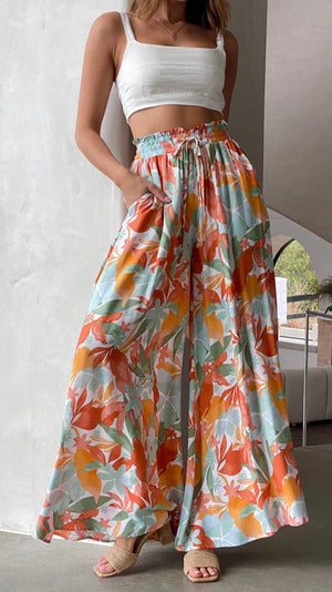 LucaMori™ Summer Lovin' Palazzo-broek