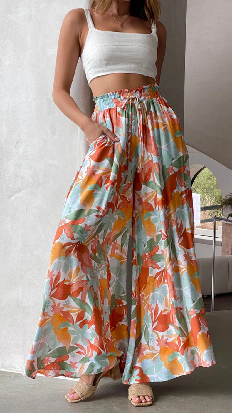 LucaMori™ Summer Lovin' Palazzo-broek
