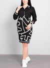 AlessiaRicci Casual slim-fit jurk