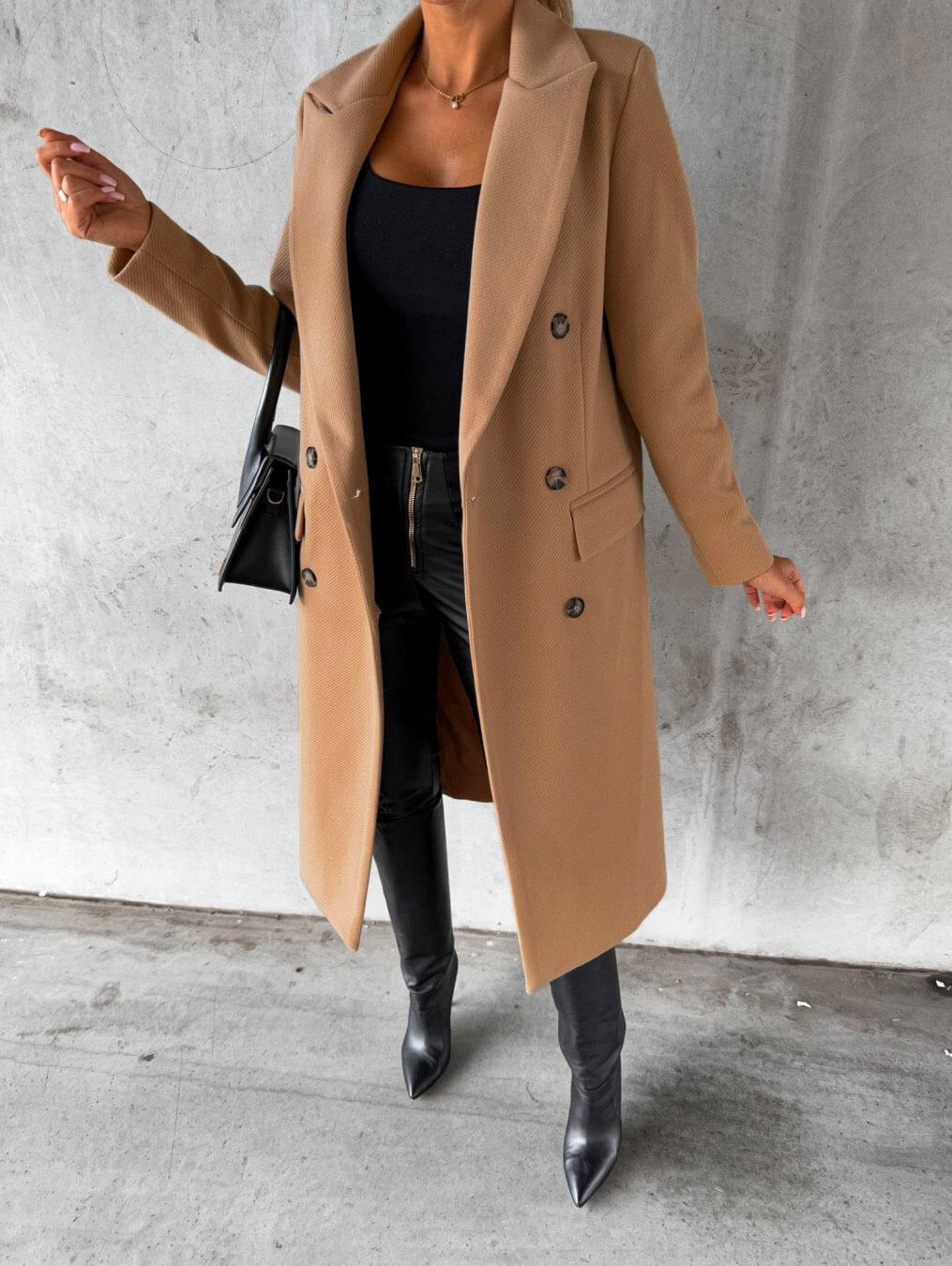 Elena – Elegante Lange Damesjas