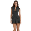 Camila – Mouwloze Blazer Jurk voor Dames met Elegante Pasvorm
