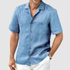 FabioRossetti Heren Casual Pocket Overhemd
