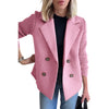 Vanessia – Dames Blazer met Gebreide Mouwen