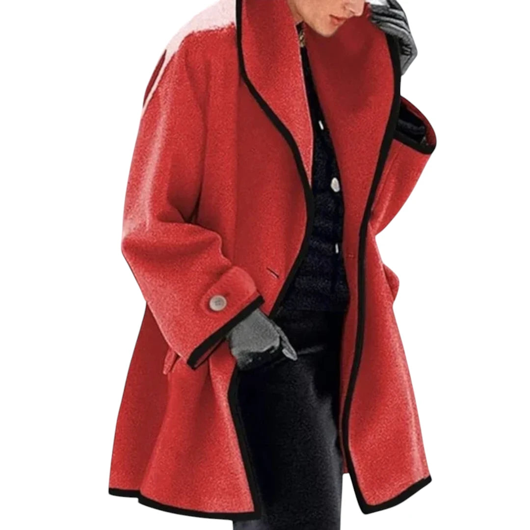 Chelsea – Stijlvolle Dames Winter Demi Trenchcoat