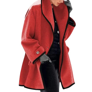 Chelsea – Stijlvolle Dames Winter Demi Trenchcoat
