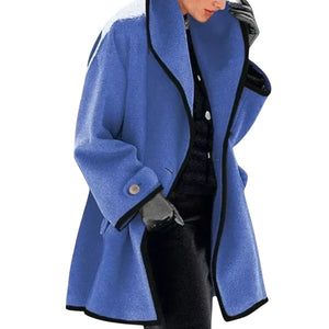 Chelsea – Stijlvolle Dames Winter Demi Trenchcoat