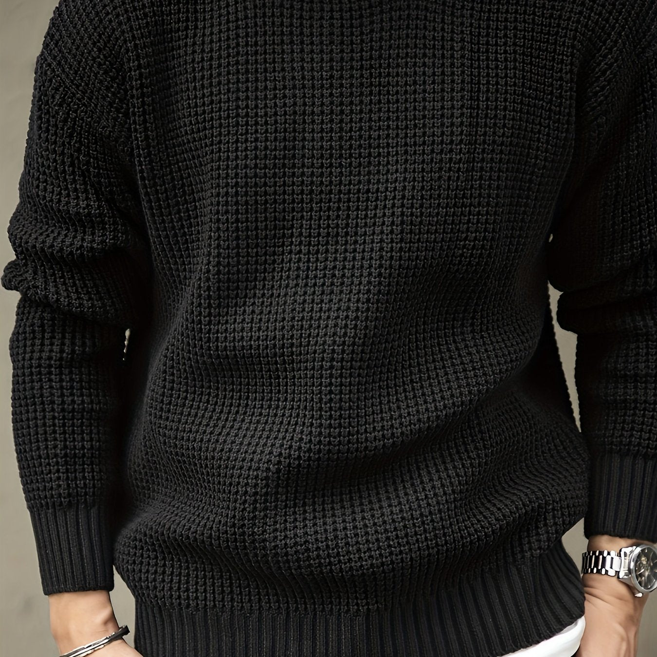 Israel – Gestreepte Slim Fit Heren Trui voor de Herfst