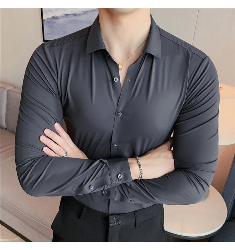 EnricoSalvi Dante Stretch Overhemd