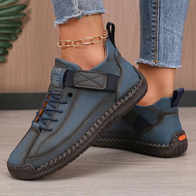 Althea – Lichtgewicht Dames Leren Sneakers voor Elke Dag