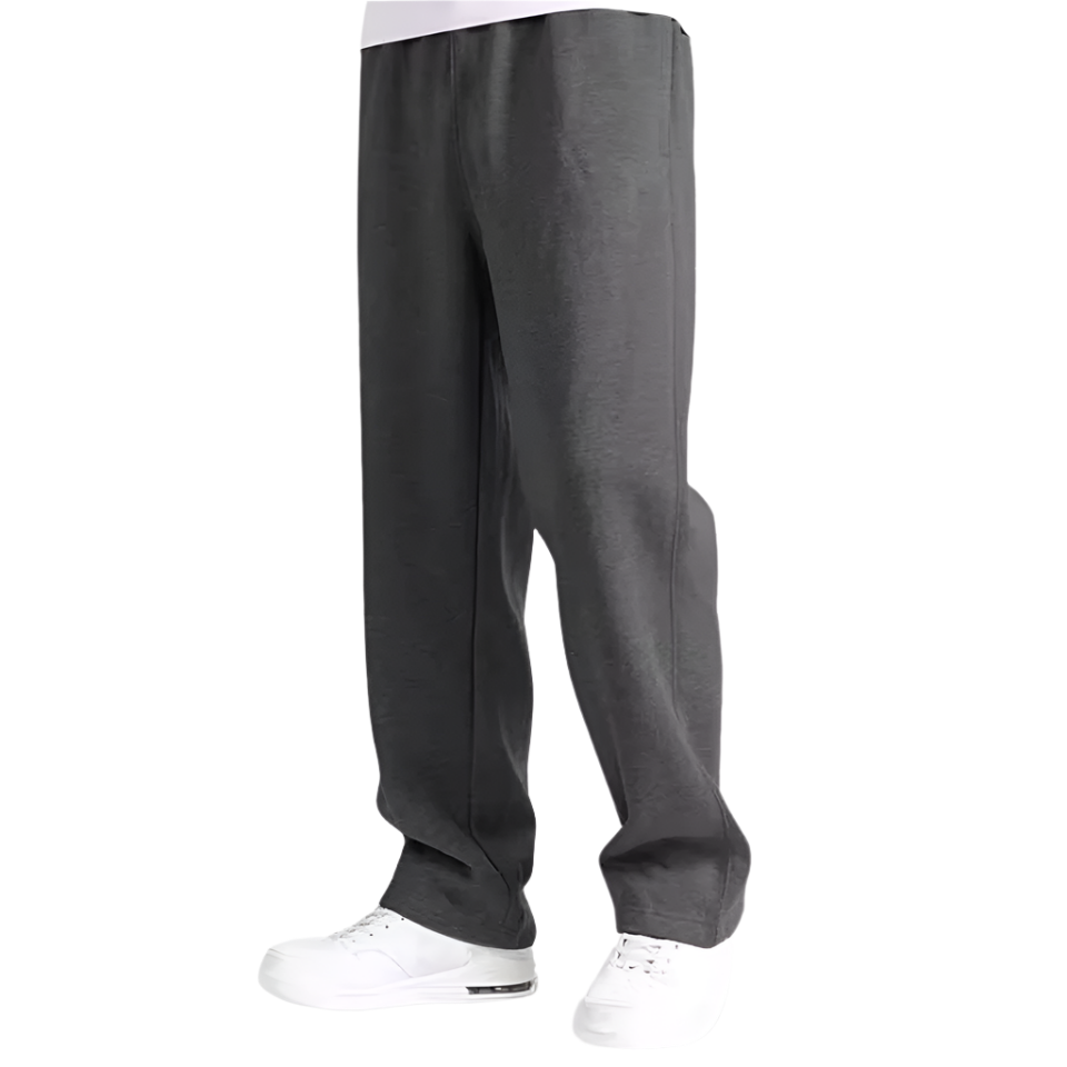 Lorenzo – Heren Sweatpants met Fleece Voering en Rechte Pijp