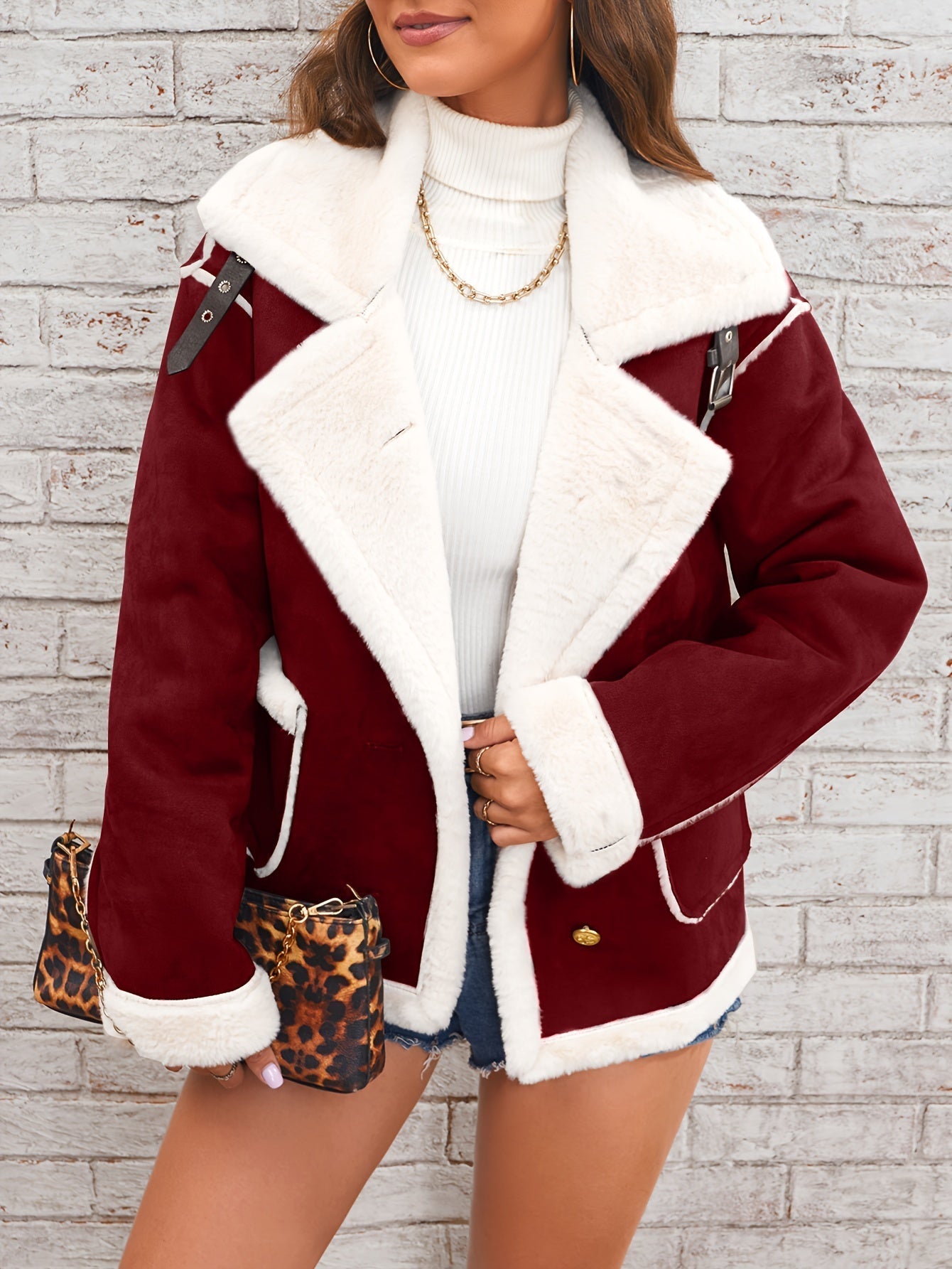 Giulia – Elegante Teddy Winterjas voor Dames