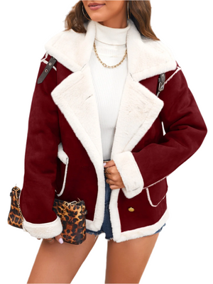 Giulia – Elegante Teddy Winterjas voor Dames
