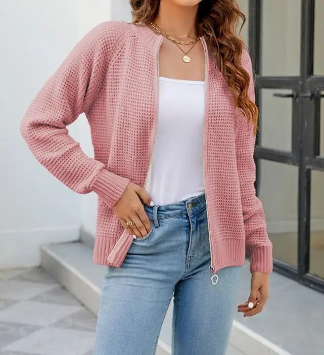 MaxiPino™ Casual damesvest met ritssluiting