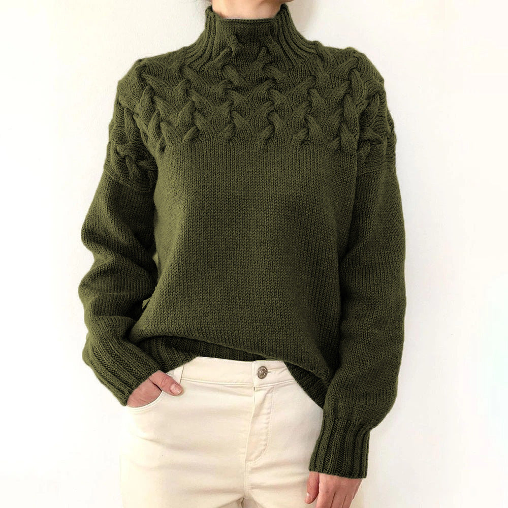Elena – Warme Gebreide Dames Coltrui