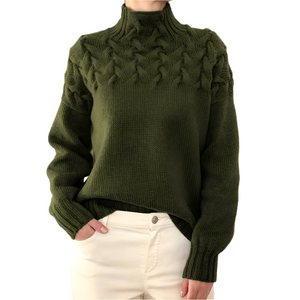 Elena – Warme Gebreide Dames Coltrui