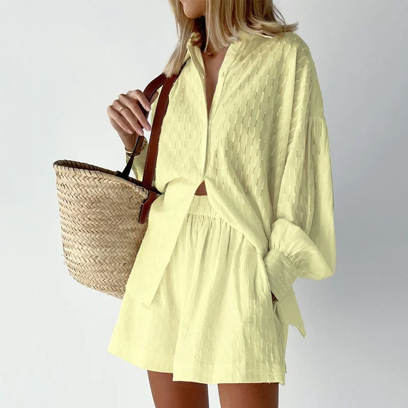 Isabella – Relaxed-Fit Dames Twee-Delige Set