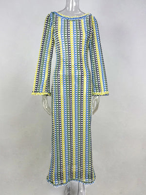 AlessiaFilo™ Handgemaakte Gehaakte Zomer Maxi Dress