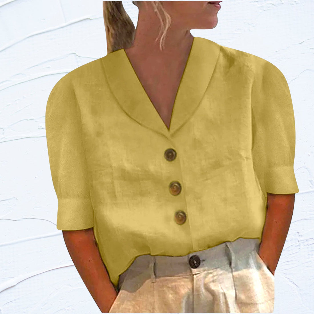 Isabella – Luchtige Voorjaarsblouse voor Dames