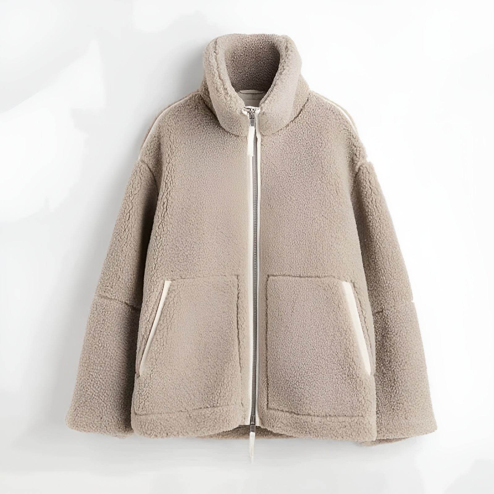 IsabellaConti Lam fleece Winterjas voor dames