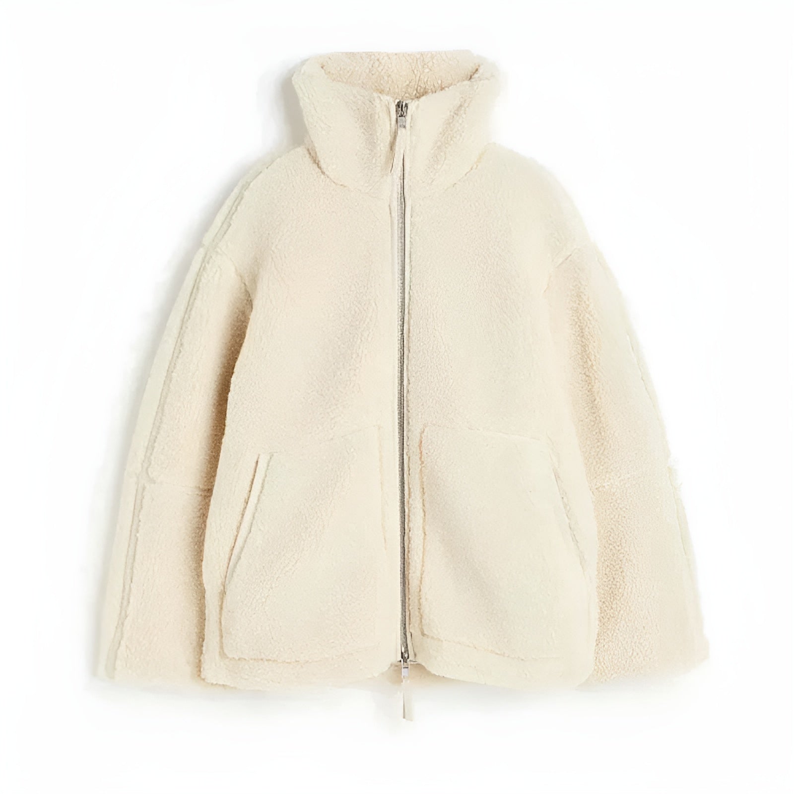 IsabellaConti Lam fleece Winterjas voor dames