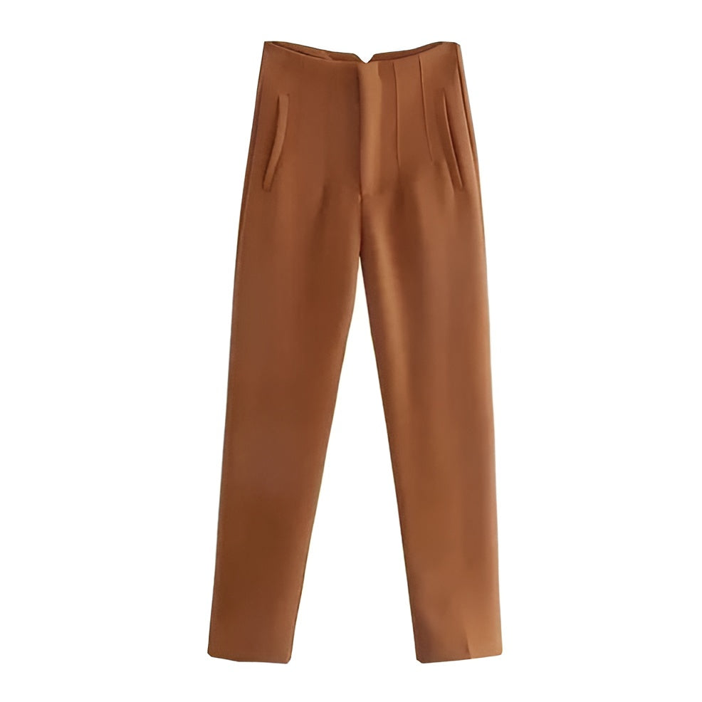 Elisa – Elegant Hoge Taille Dames Broek