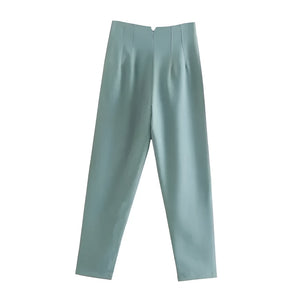 Elisa – Elegant Hoge Taille Dames Broek
