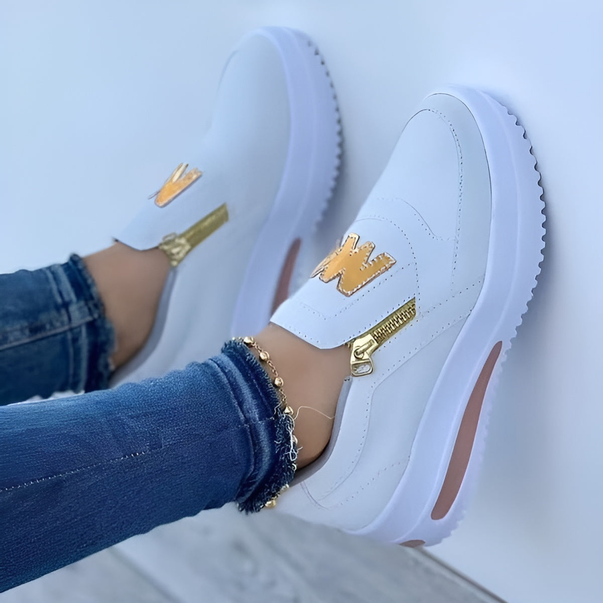 Sofia – Stijlvolle Dames Sneakers met Wolkachtig Comfort