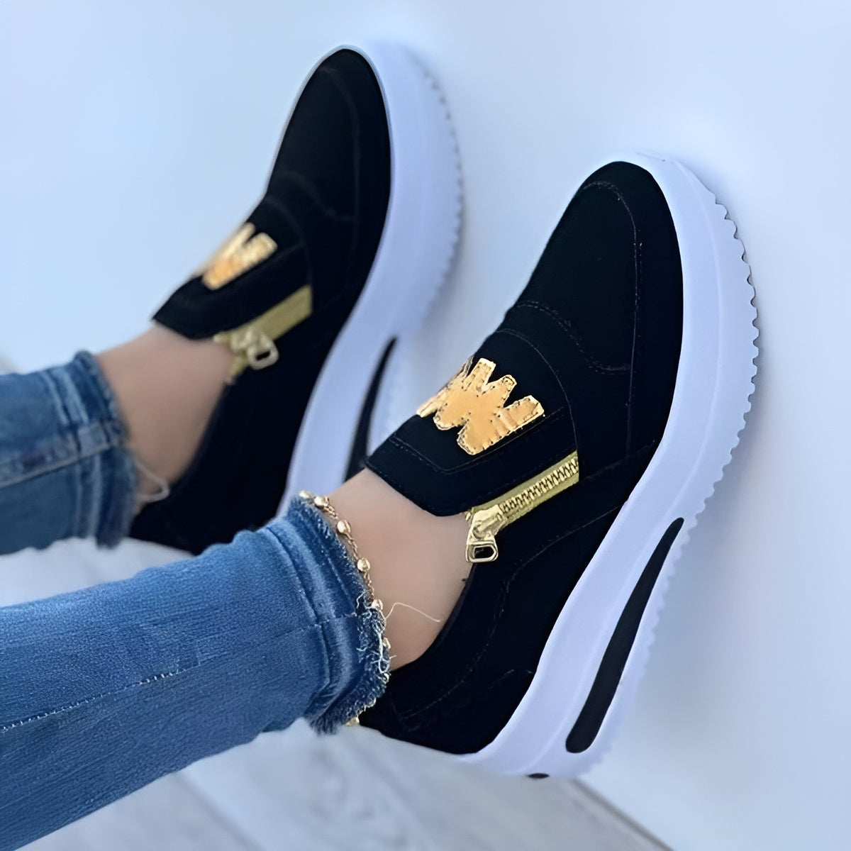 Sofia – Stijlvolle Dames Sneakers met Wolkachtig Comfort