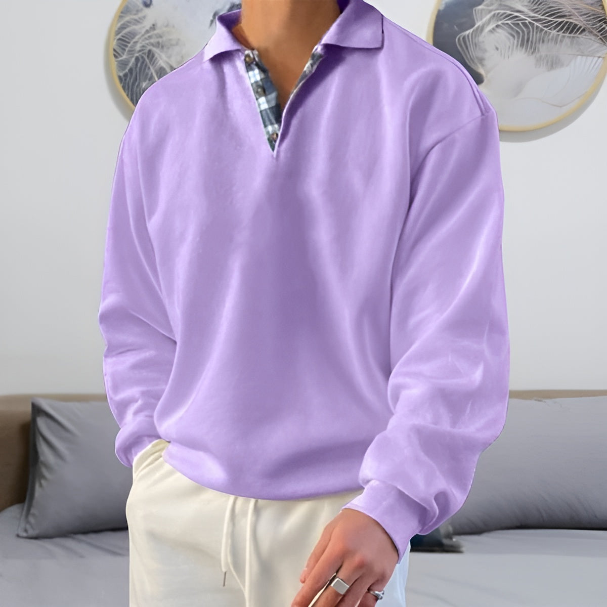 Matteo – Heren Casual Overhemd met Ocean Breeze Look