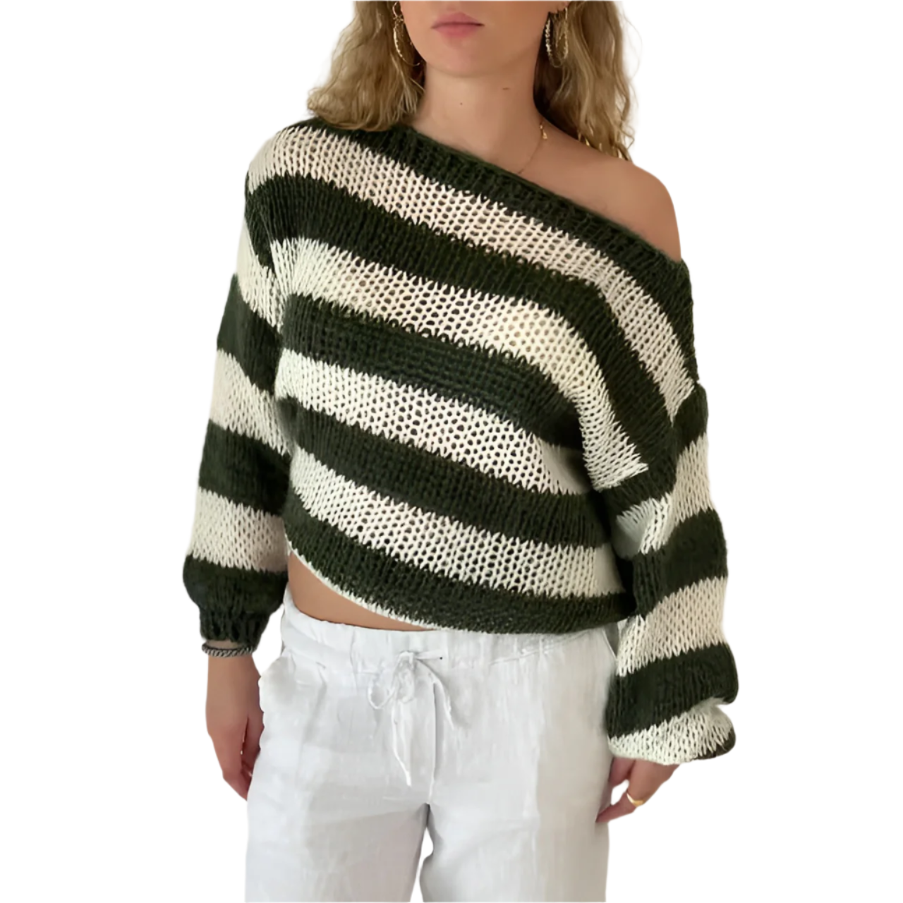 Martina – Oversized Gebreide Damestrui