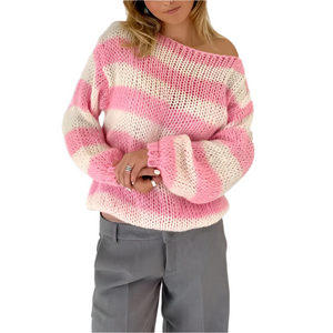Martina – Oversized Gebreide Damestrui
