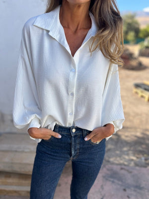 RitaMoretti Blouse met Pofmouwen