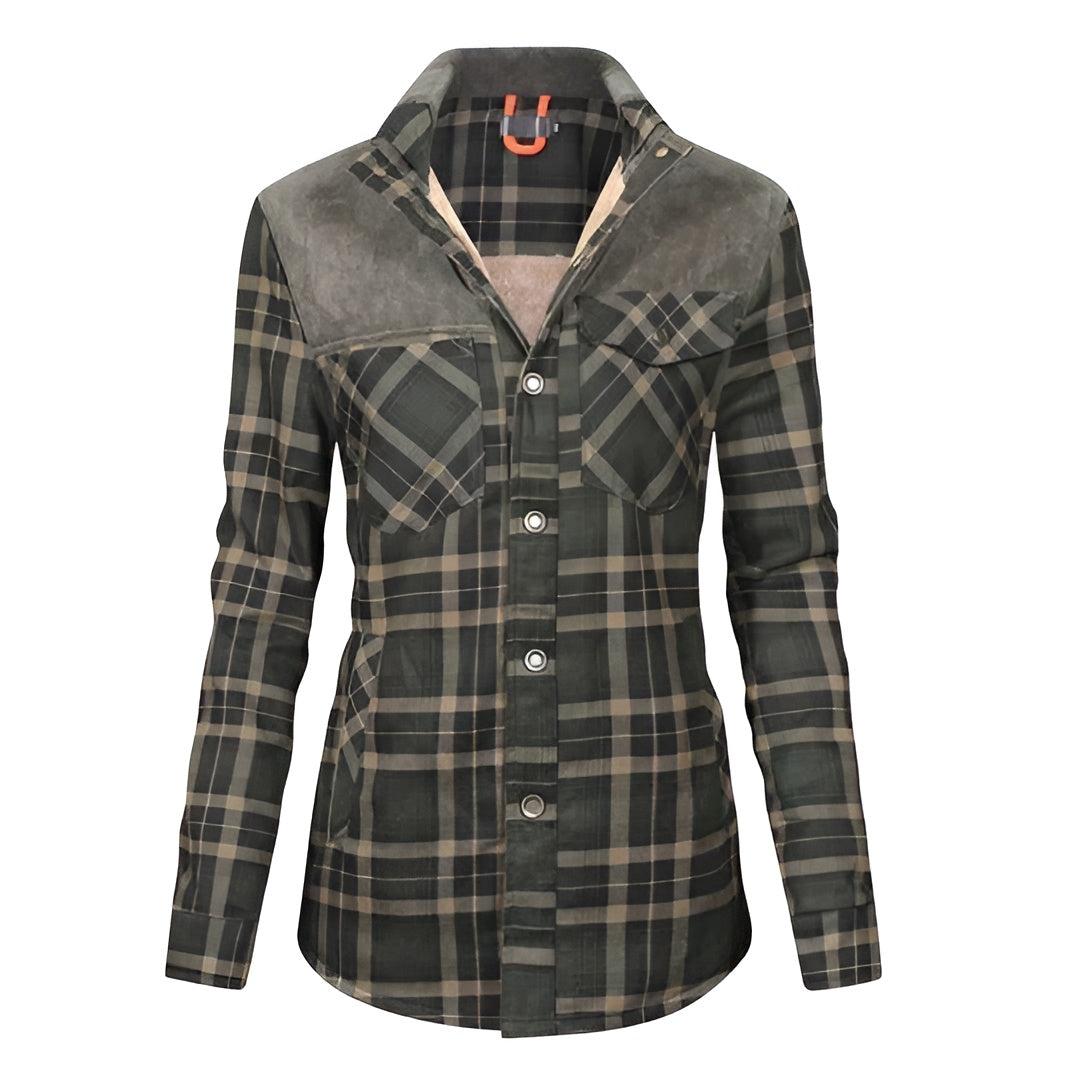 Alessandro – Heren Flanellen Winterjas voor Ultieme Warmte