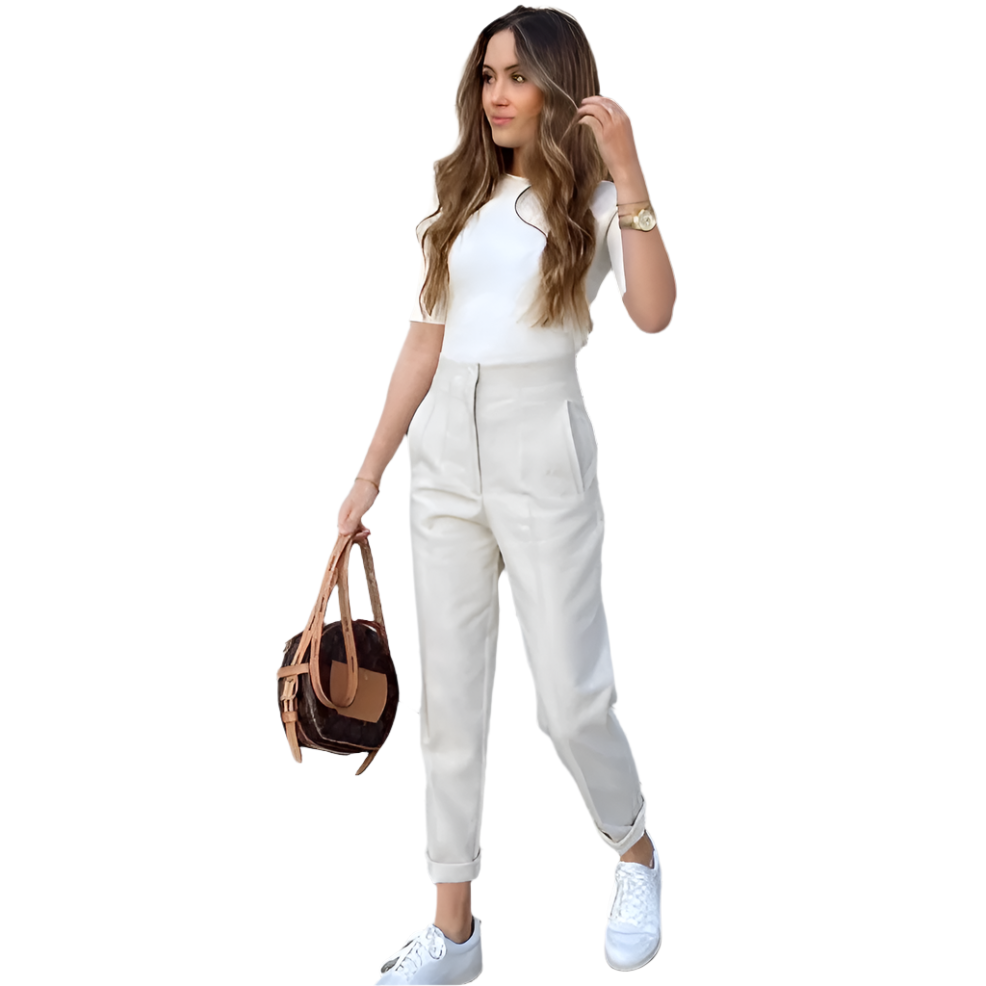 Elisa – Elegant Hoge Taille Dames Broek